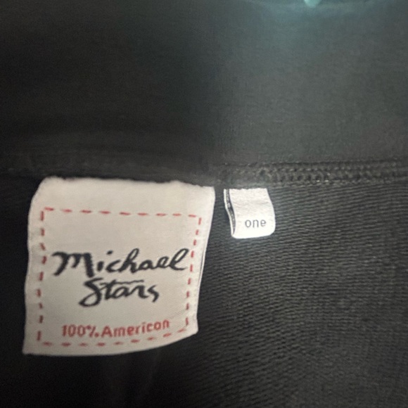 Michael Stars Jersey Wide Lapel Top One Size - Picture 7 of 8